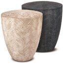 Urne Genesis Blumenranke in Stuck