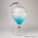 Urne Heißluftballon Traumreise Blau/Silber