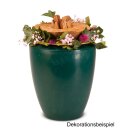 Biourne Bl&uuml;te der Erinnerung Gr&uuml;n mit geschnitzter Bl&uuml;te Eiche