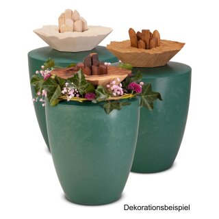 Biourne Blüte der Erinnerung Jade mit geschnitzter...