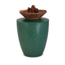Biourne Bl&uuml;te der Erinnerung Jade mit geschnitzter Bl&uuml;te