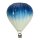 Heißluftballon Kinderurne Traumreise Blau/Silber