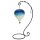 Heißluftballon Kinderurne Traumreise Blau/Silber