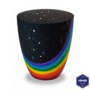 Rokstyle Memorial Urne "Regenbogen" auf Purpur