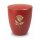 Urne Genesis Purpurrot mit Applikation Rose Gold