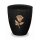 Urne Genesis Schwarz mit Applikation Rose Gold Standard