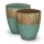 Urne Genesis Jade Design Blattsilber oxidiert