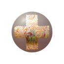 Urne Genesis Flieder mit Design Kreuz und Dekorring